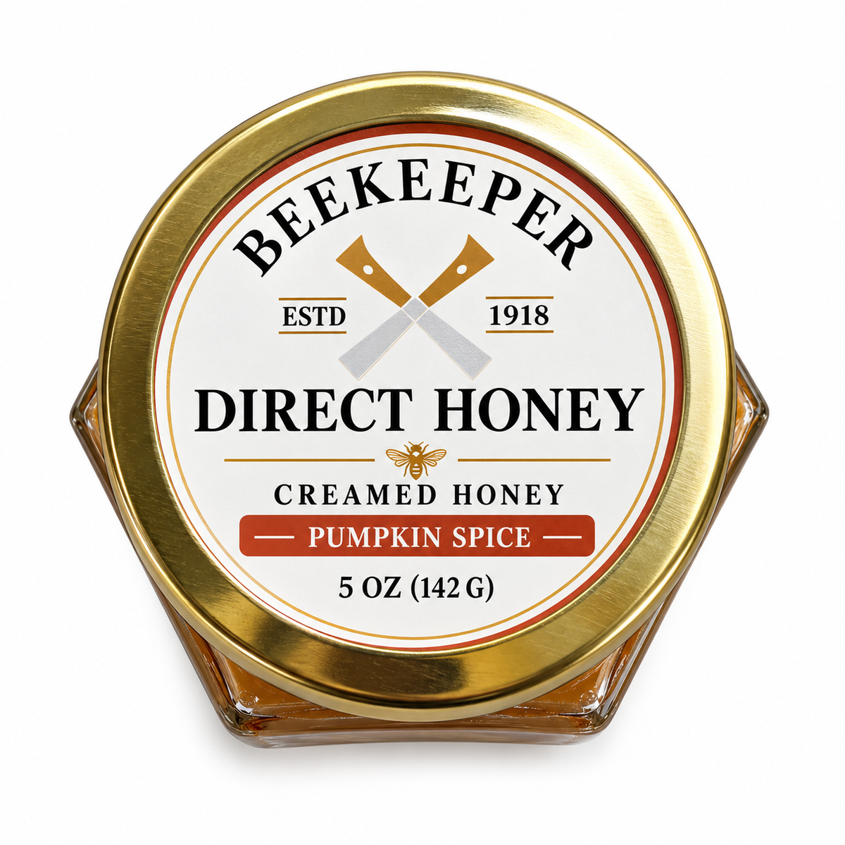 Pumpkin Spice Creamed Honey